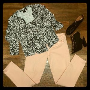 Lucky Brand Powder Pink Jeans